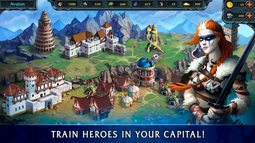 Screenshot 4: Heroes of War Magic－Turn Based RPG & Strategy game