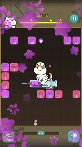Screenshot 4: Fantastic Cat Dentist - Brick Breaker