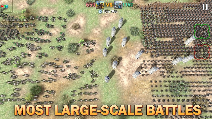 Screenshot 4: Shadows of Empires: PvP RTS