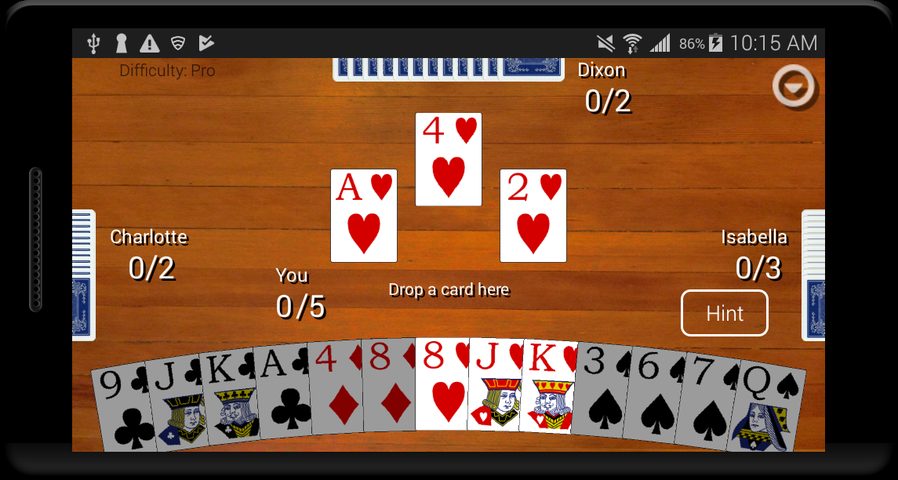 Screenshot 3: Spades Card Classic