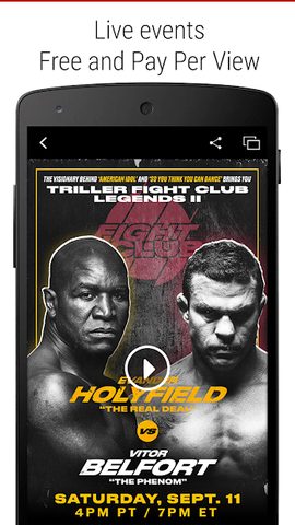 Screenshot 3: FITE - Boxing, Wrestling, MMA & More
