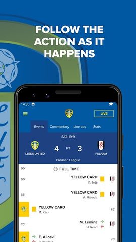 Screenshot 2: Leeds United Official