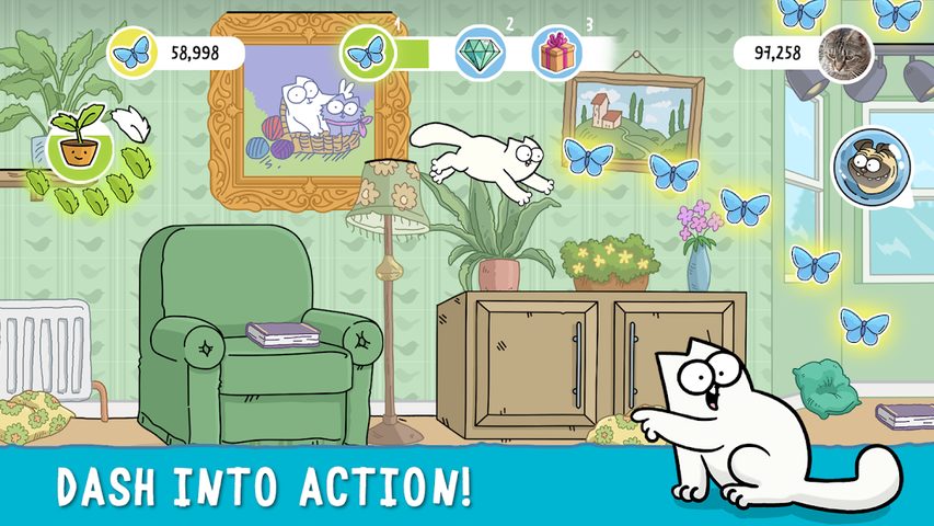 Screenshot 2: Simon's Cat Dash