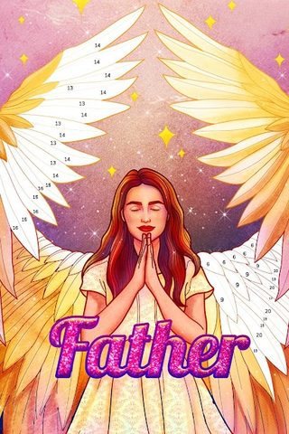 Screenshot 12: Bible Coloring - Paint by Number, Free Bible Games