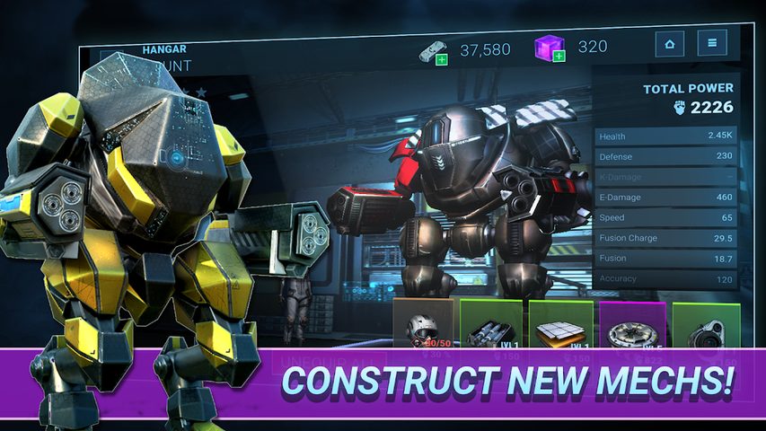 Screenshot 4: Mech Tactics: Fusion Guards