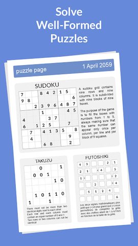 Screenshot 1: Paper Brain - Puzzles, Sudoku