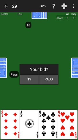 Screenshot 5: 29 Card Game by NeuralPlay