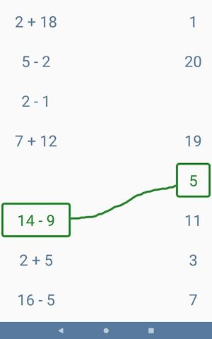 Screenshot 14: Addition and subtraction