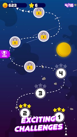Screenshot 8: Space Road: color ball game