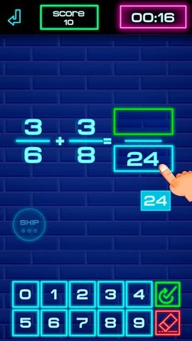 Screenshot 7: Fraction Challenge: Math games
