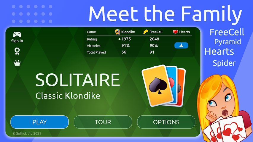 Screenshot 2: Solitaire