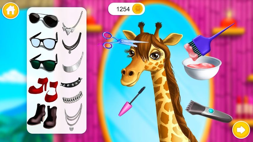 Screenshot 6: Baby Jungle Animal Hair Salon
