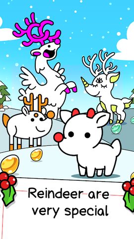 Screenshot 1: Reindeer Evolution: Idle Game