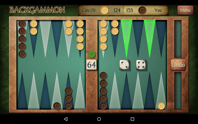 Screenshot 9: Backgammon