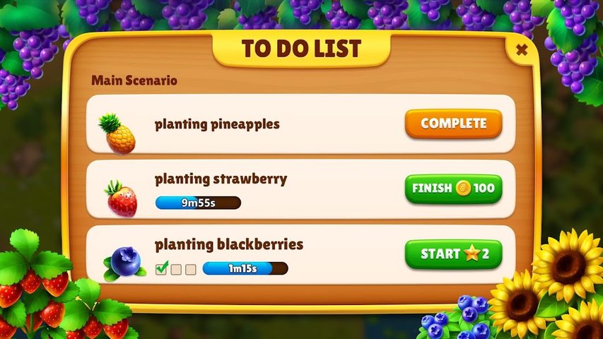 Screenshot 9: Farmship: Tripeaks Solitaire