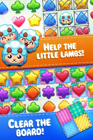 Screenshot 4: Fluffy Shuffle - Cute Match-3 Puzzle Adventure