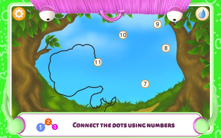 Screenshot 19: Connect the Dots  - Dinosaurs