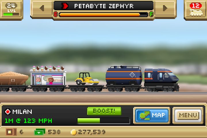Screenshot 3: Pocket Trains: Tiny Transport Rail Simulator