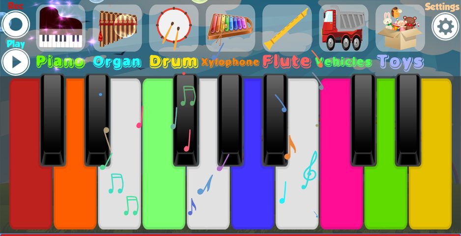 Screenshot 3: Kids Piano
