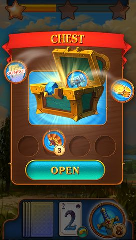 Screenshot 4: Tri Peaks Offline Solitaire