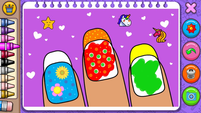 Screenshot 3: Princess Coloring Book & Games