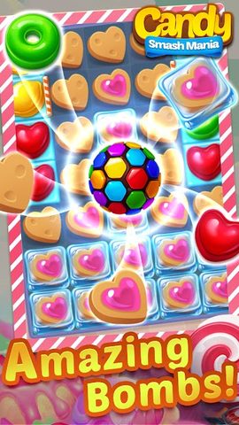 Screenshot 1: Candy Smash Mania: Match 3 Pop