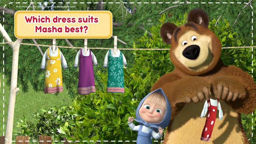 Screenshot 7: Masha and the Bear: House Cleaning Games for Girls