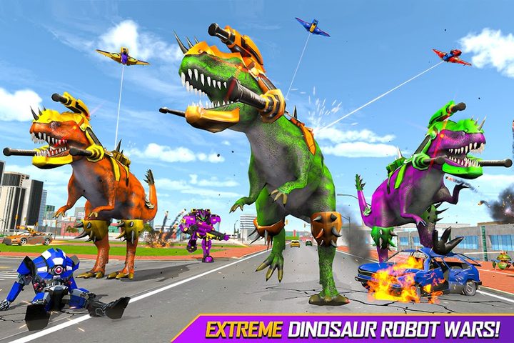 Screenshot 5: Dino Robot Games: Flying Robot