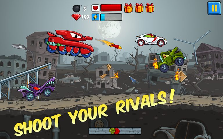 Screenshot 9: Car Eats Car - Apocalypse Race