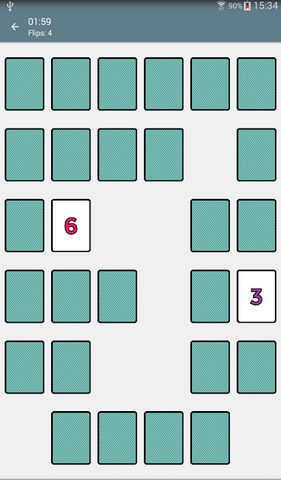 Screenshot 9: Concentration (Matching Pairs)
