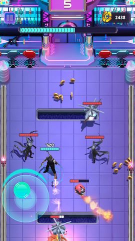 Screenshot 4: Cyberpunk Hero: Epic Roguelike