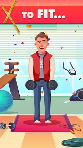 Screenshot 2: Fit the Fat : Fitness Workout