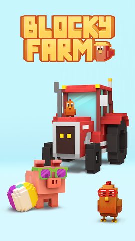 Screenshot 1: Blocky Farm