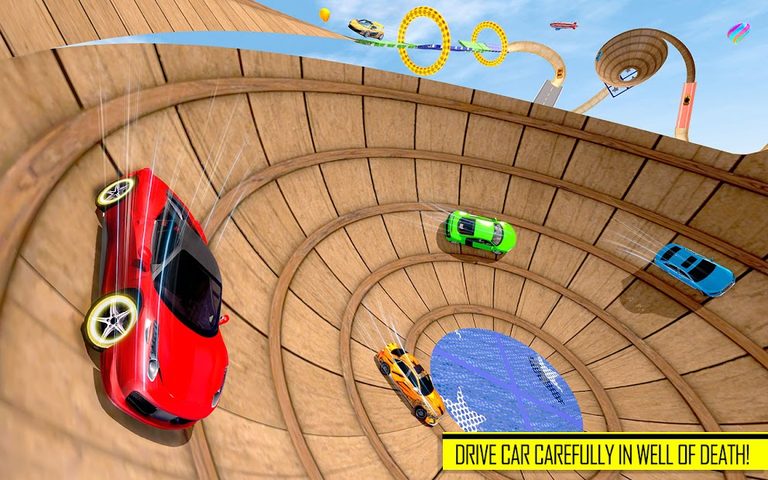 Screenshot 2: Well of Death Car Stunt Games
