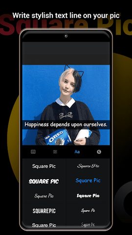 Screenshot 2: Photo Editor Pro - Square Pic