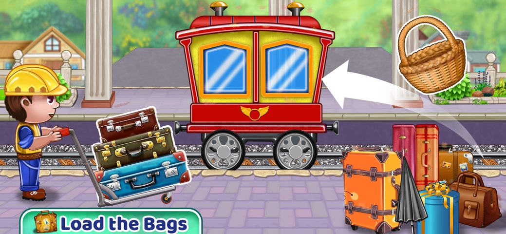 Screenshot 3: Train Games - Build a Railway 9+