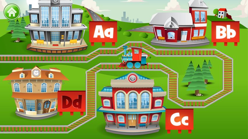 Screenshot 3: Learn Letter Names and Sounds with ABC Trains