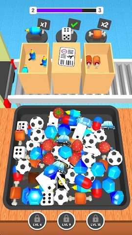 Screenshot 1: Match & Sort 3D