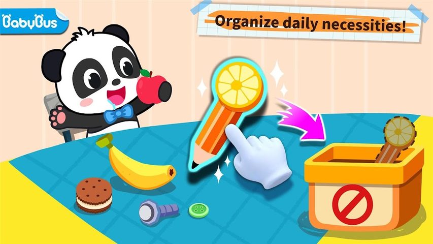 Screenshot 1: Baby Panda's Safety & Habits