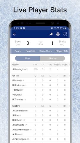 Screenshot 13: Scores App: NHL Hockey Plays, Stats & Schedules