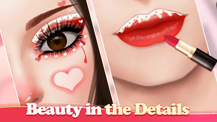 Screenshot 1: Beauty Makeup Master Games