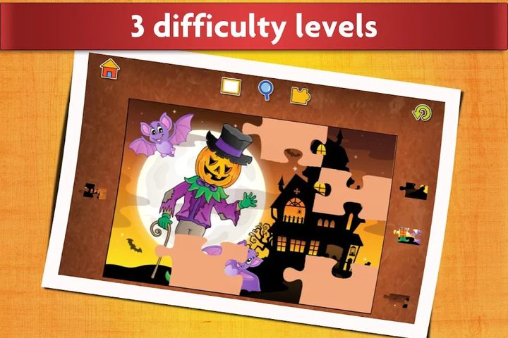 Screenshot 24: Kid Halloween Jigsaw Puzzles