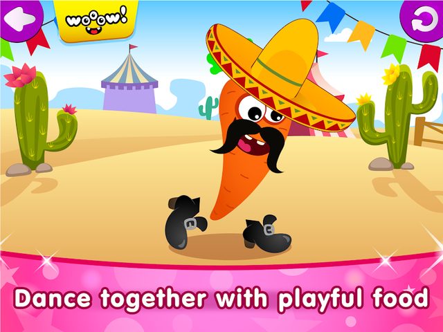 Screenshot 21: Funny Food DRESS UP games for toddlers and kids!😎