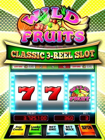 Screenshot 1: Wild Fruits Slots