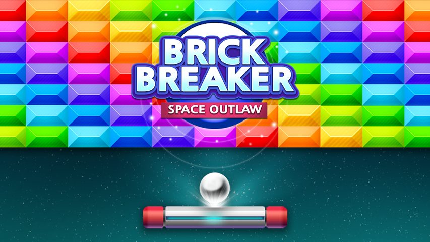 Screenshot 1: Brick Breaker : Space Outlaw