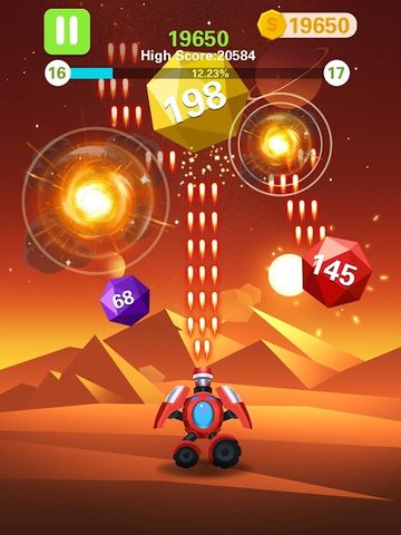 Screenshot 6: Rock Blast - Fire Ball