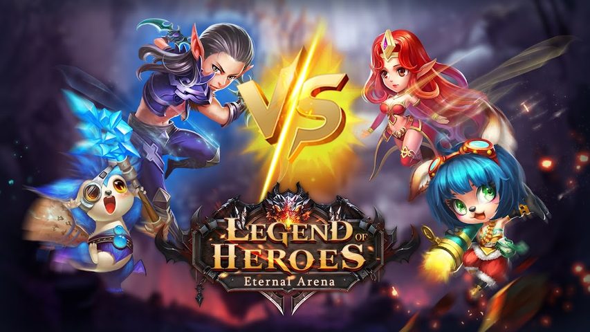 Screenshot 1: Legend of Heroes：Eternal Arena