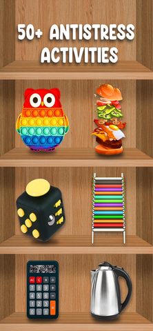 Screenshot 1: Antistress Fidget Toys 3D Box 4+
