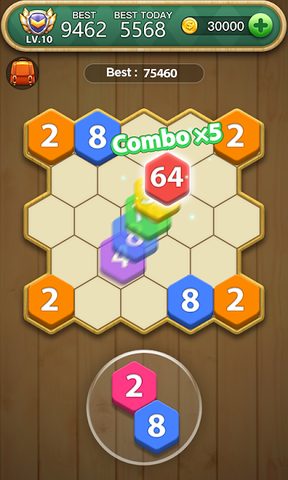 Screenshot 3: Hexa Block Puzzle - Merge Puzz