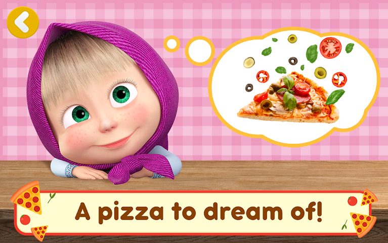Screenshot 14: Masha and the Bear Pizza Maker